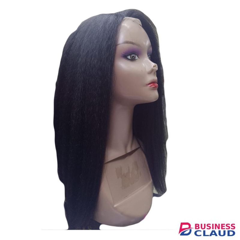 Glueless Full Lace Front Straight Human Hair Wig