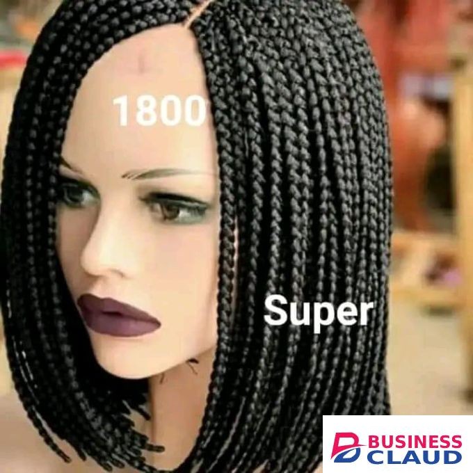 Wigs by Angy'z Place Short Braided Wig