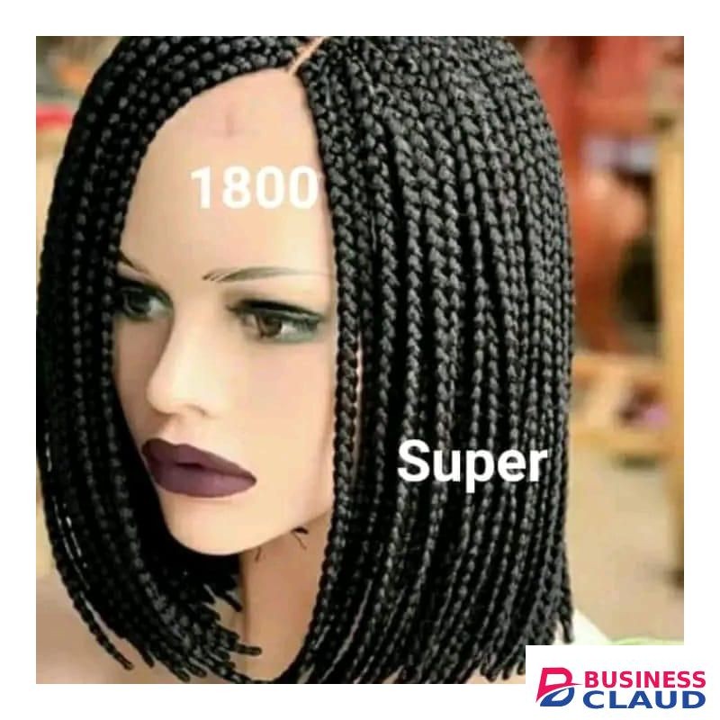 Wigs by Angy'z Place Short Braided Wig