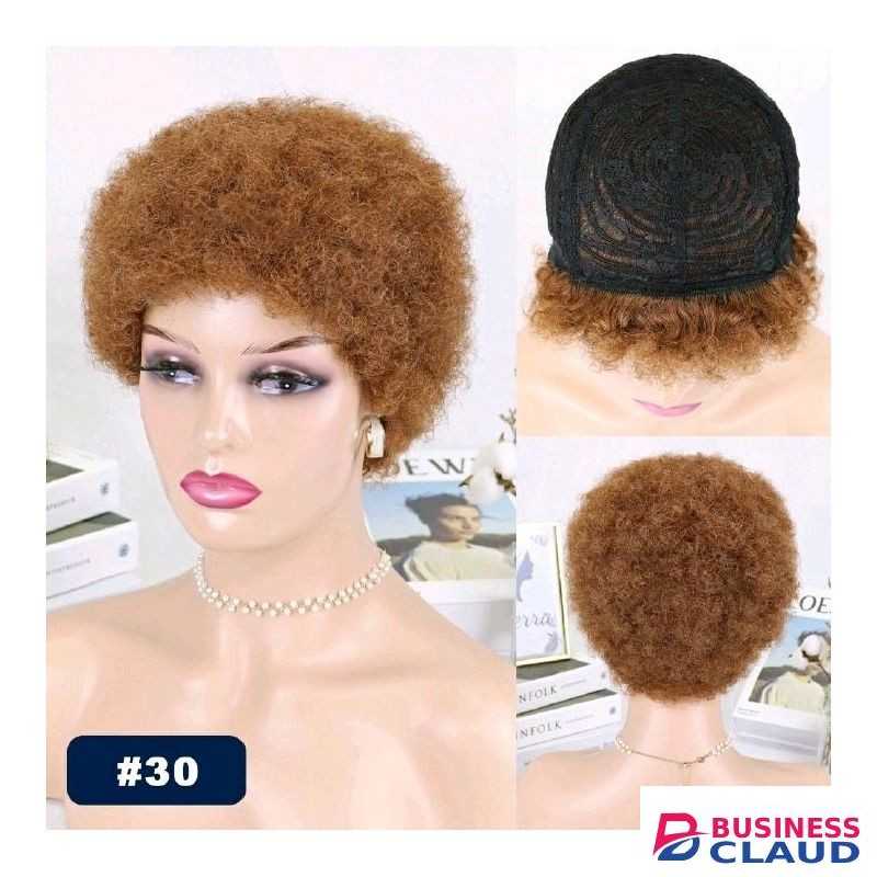 Short Afro Wig