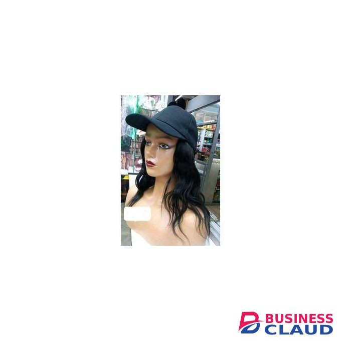 Baseball wig cap