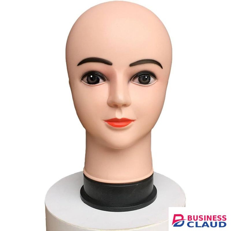 Dummy Mannequin head for wigs display and clamp