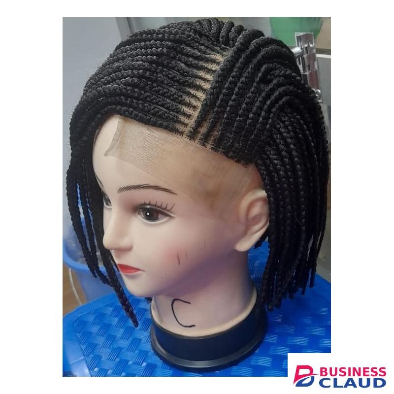 Fashion Classic 4 by 4 braided bob wig