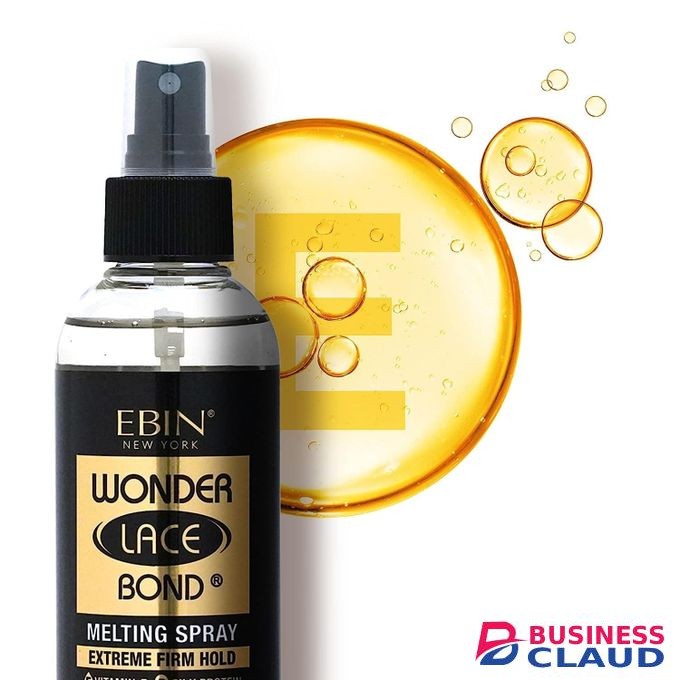 Wonder Lace Bond Lace Melt Spray for Extreme Firm Hold, No Reside, Long Lasting Formula with Protecting Edges