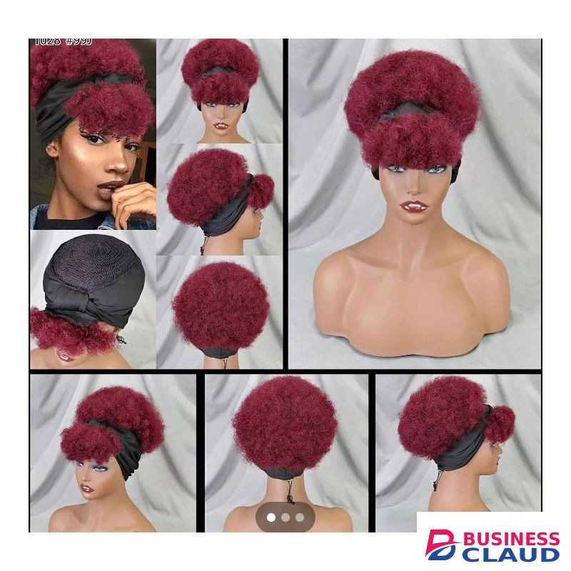 Pineapple Afro Wig