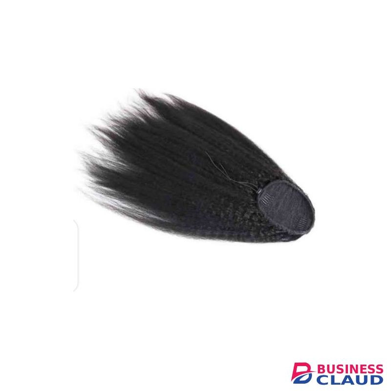 18' Natural Straight Ponytail Hair Extension