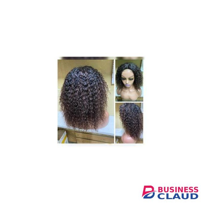Curly closure wig