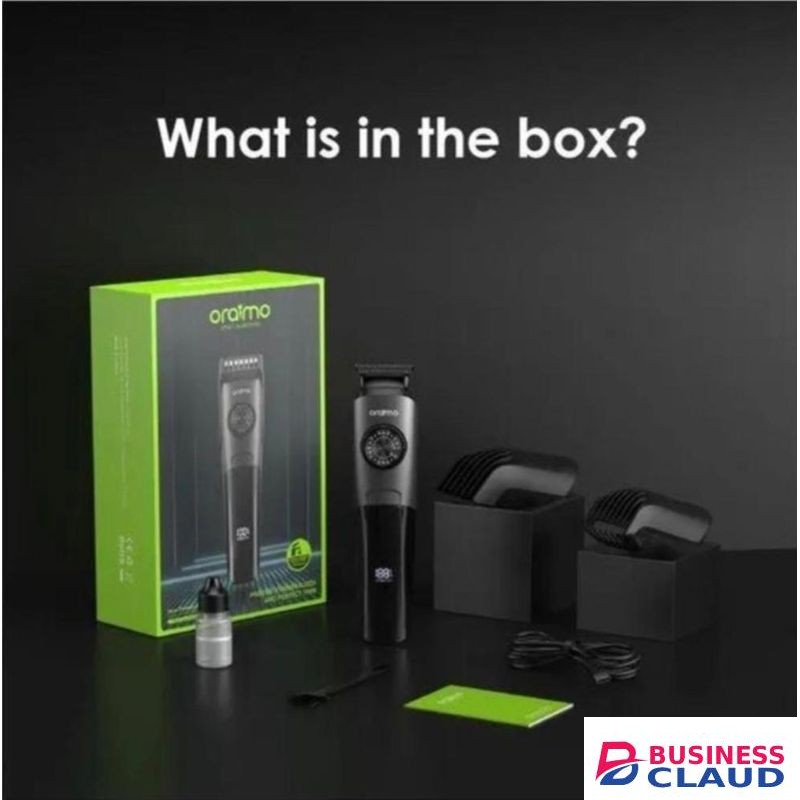 Oraimo Hair Shaving Trimmer & Beard Trimmer – Rechargeable Electric Personal Shaver Grooming Machine for Private Use, Precision Adjustable Blades with Comb Guides – Portable KINYOZI for Home & Travel