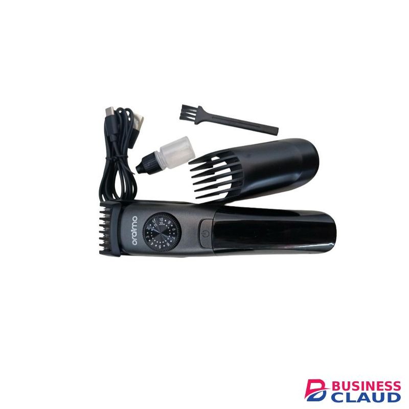 Oraimo Professional Rechargeable Hair & Beard Trimmer – Precision Grooming Tool for Men with Adjustable Length Settings, Sharp Stainless Steel Blades, Long Battery Life, USB Charging, and Smooth Silent Operation – Perfect for Home or Barber Use