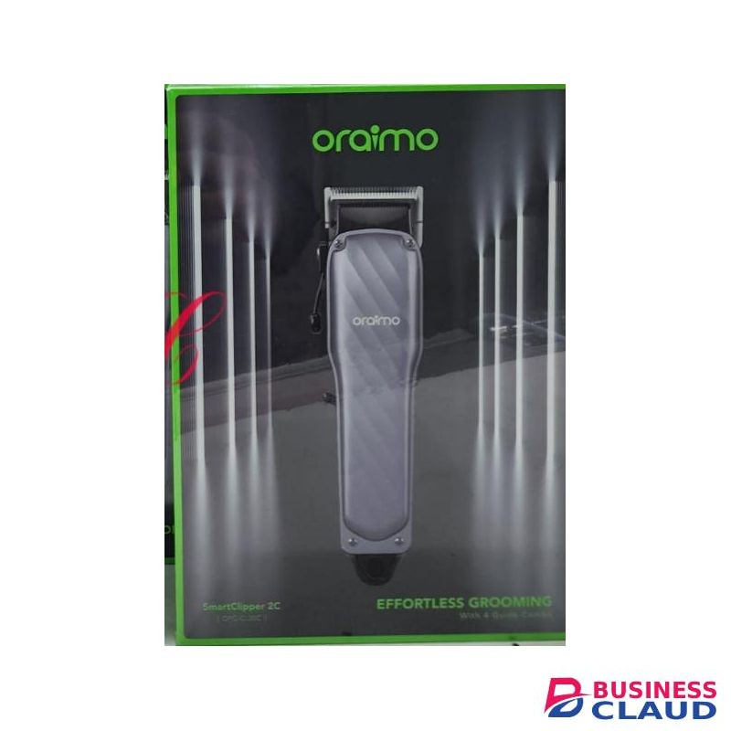 Oraimo Smart Clipper 2C OPC-CL30C – Professional Cordless Hair Clipper with Precision Stainless Steel Blades, Quiet Motor, and Long Battery Life