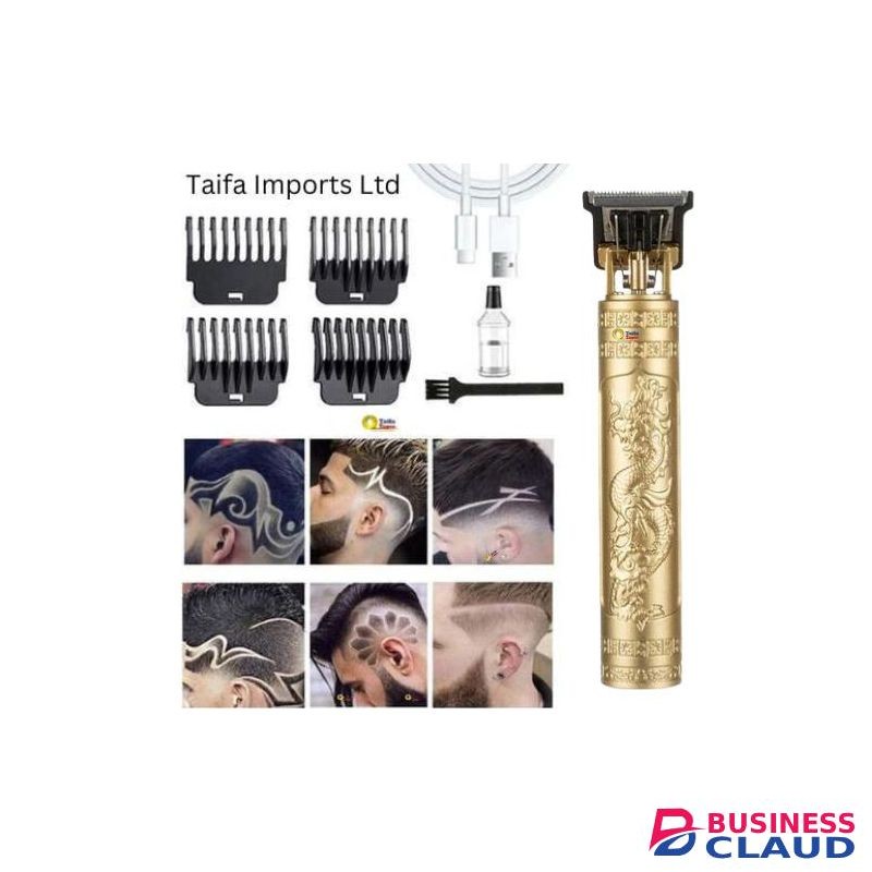 Hair Clipper Hair Trimmer Electric Shaver USB Rechargeable - Professional Grooming Kit for Men with 4 Combs guides