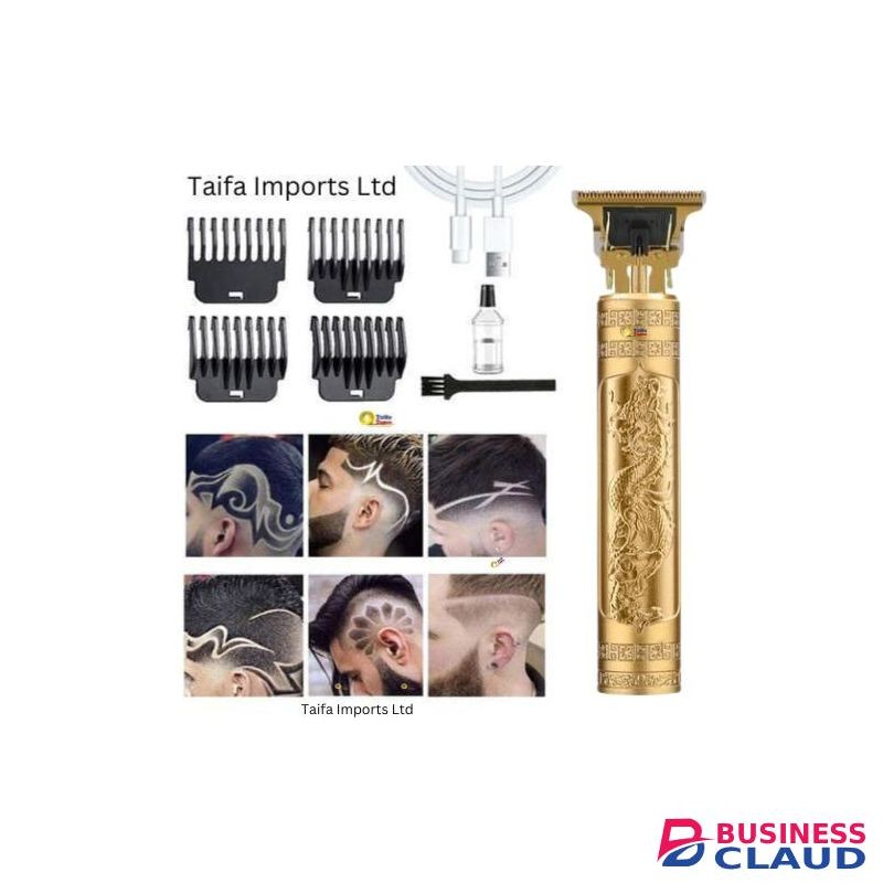 Hair Clipper Hair Trimmer Electric Shaver USB Rechargeable - Professional Grooming Kit for Men with 4 Combs guides
