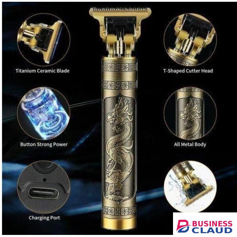Electric Shaver USB Rechargeable Cordless Hair Shaving Machine & Beard Trimmer with 4 combs