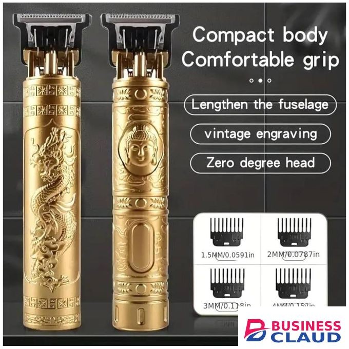 Electric Shaver USB Rechargeable Cordless Hair Shaving Machine & Beard Trimmer with 4 combs
