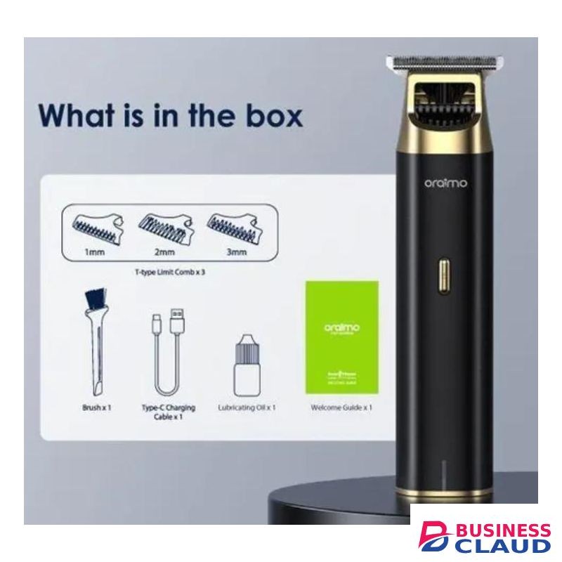 Oraimo Smart Trimmer 2 – Precision Beard & Hair Trimmer, Powerful Motor, Long Battery Life