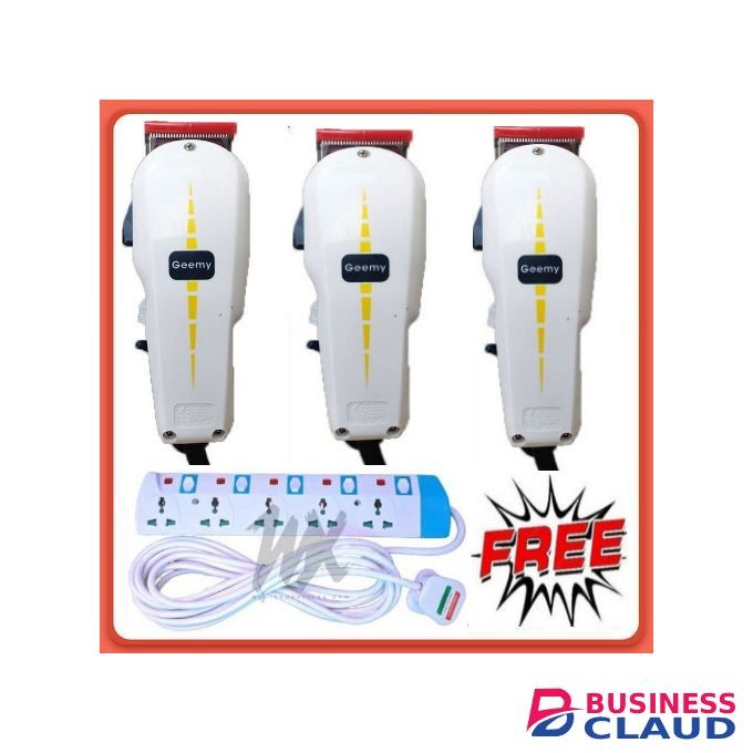 Geemy 3 Professional Hair/Shaving Machine/kinyozi +Gift