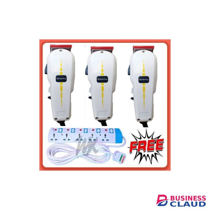 Geemy 3 Professional Hair/Shaving Machine/kinyozi +Gift
