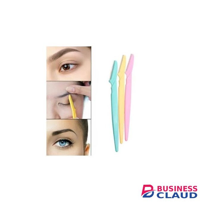 Tineke Eyebrow Shaper Facial Hairs Razor 3pcs