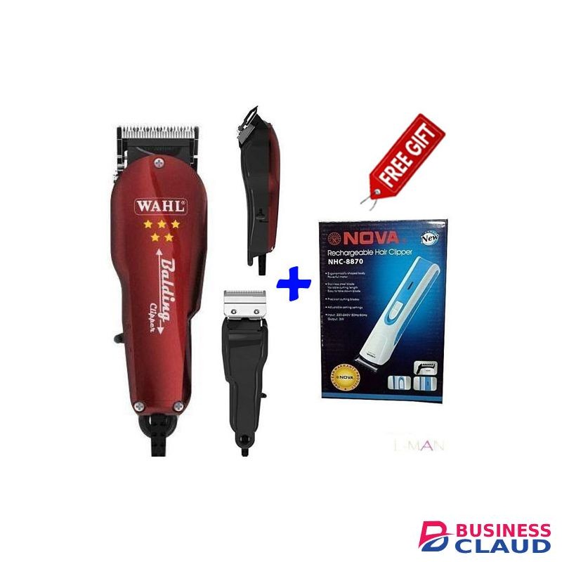 Wahl Professional Balding, Shaving Machine + Rechargeable Shaver