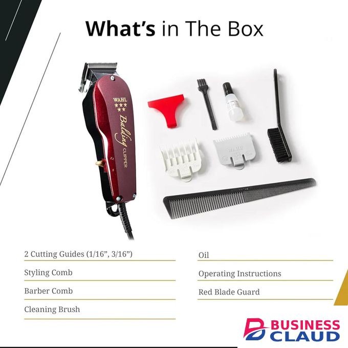 Wahl Original Professional 5 Star Balding Clipper, Corded V5000 Electromagnetic Motor, for Ultra-Close Trimming