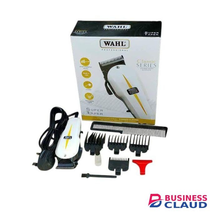 Professional corded super taper hair clipper/shaver