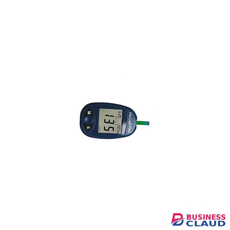 On Call Plus Glucometer Complete With 50 Strips And Free Pulse Oximeter