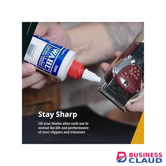 Professional Clipper Oil for Hair Clippers and Trimmers