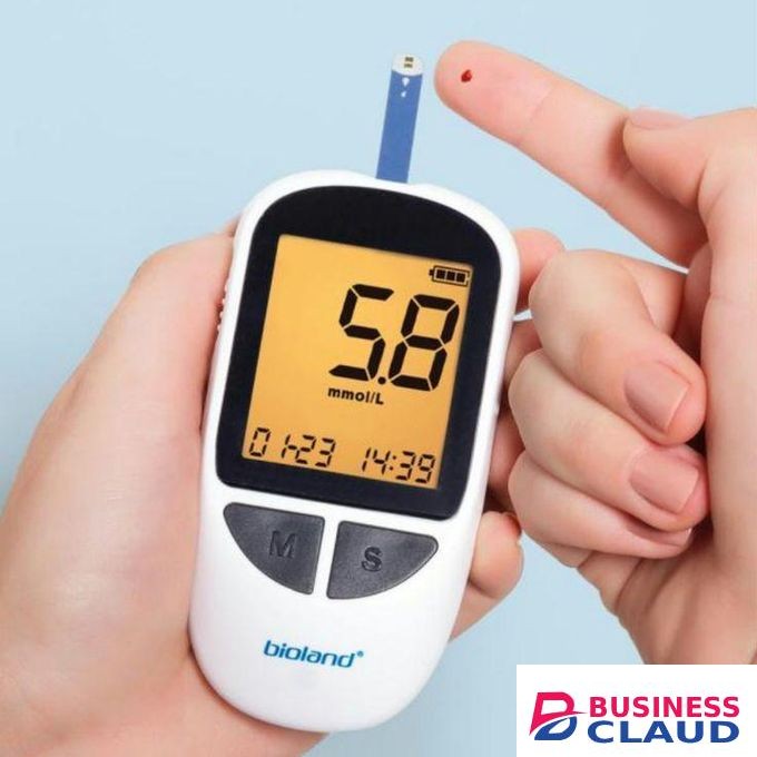 SmartCheck Glucometer Blood Glucose Monitoring Kit 50 Strips + 50 Lancets