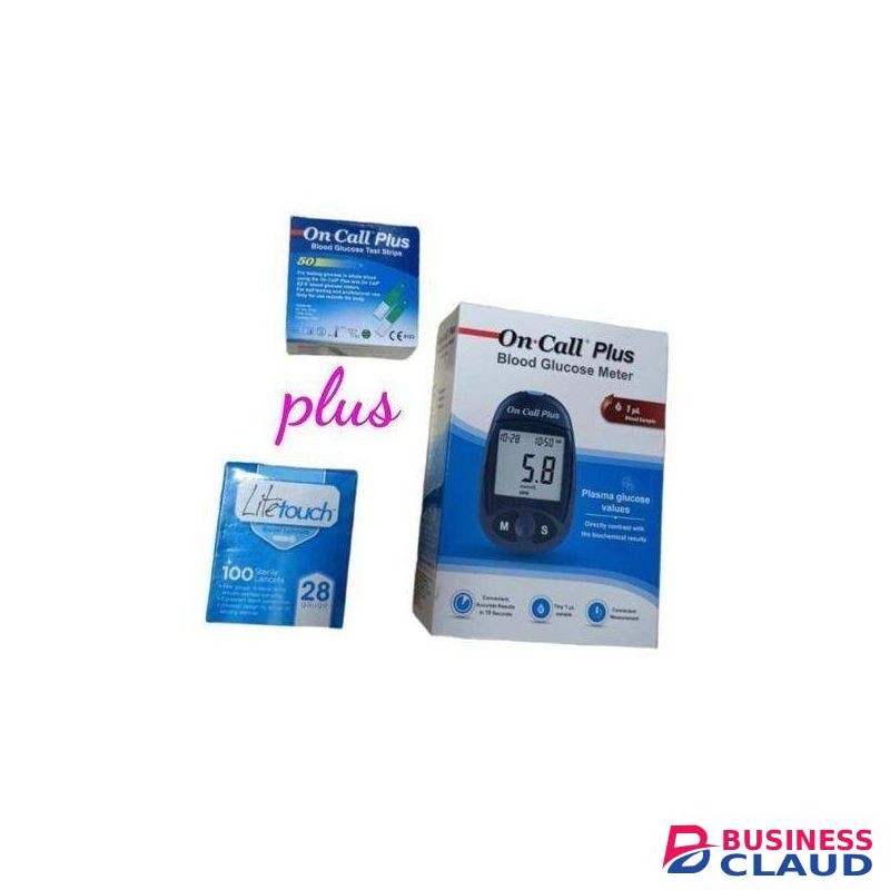On Call Plus Complete glucometer with strips