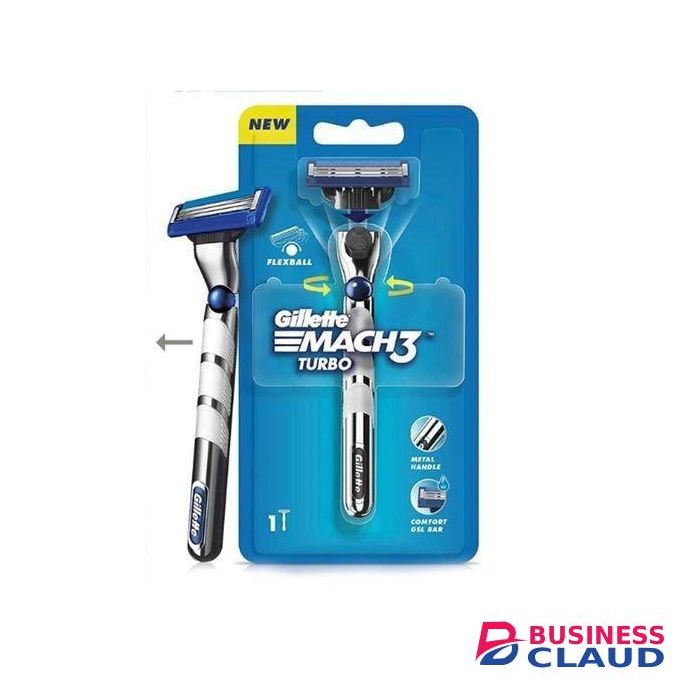 Gillette Mach 3 Turbo Razor – 2 Up