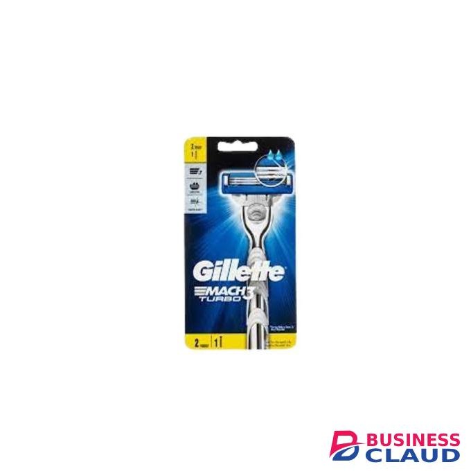 Gillette Mach 3 Turbo Razor – 2 Up