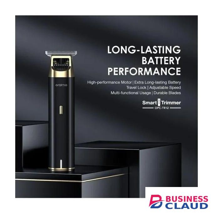 Oraimo Smart Trimmer 2 – Long Battery Life, Multi-Functional Motor, Travel Lock