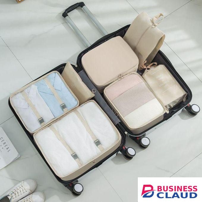Packing Cubes For Suitcase, Travel Luggage Organizers, Travel Essentials, Waterproof Packing Organizers, Luggage Storage Bags
