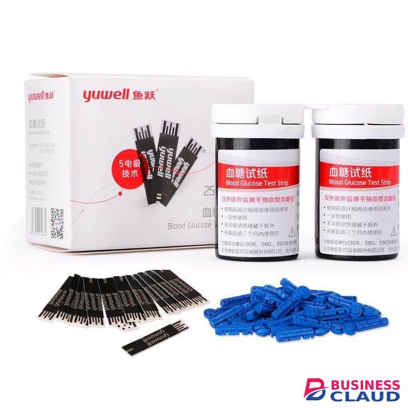 Yuwell Blood Glucose 50 Strips With Lancetes