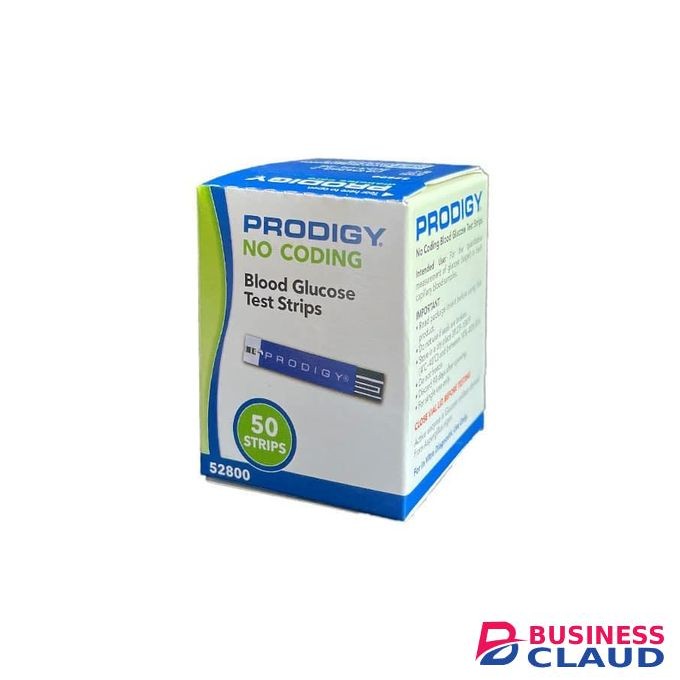 Prodigy Blood Glucose Test Strips 50s