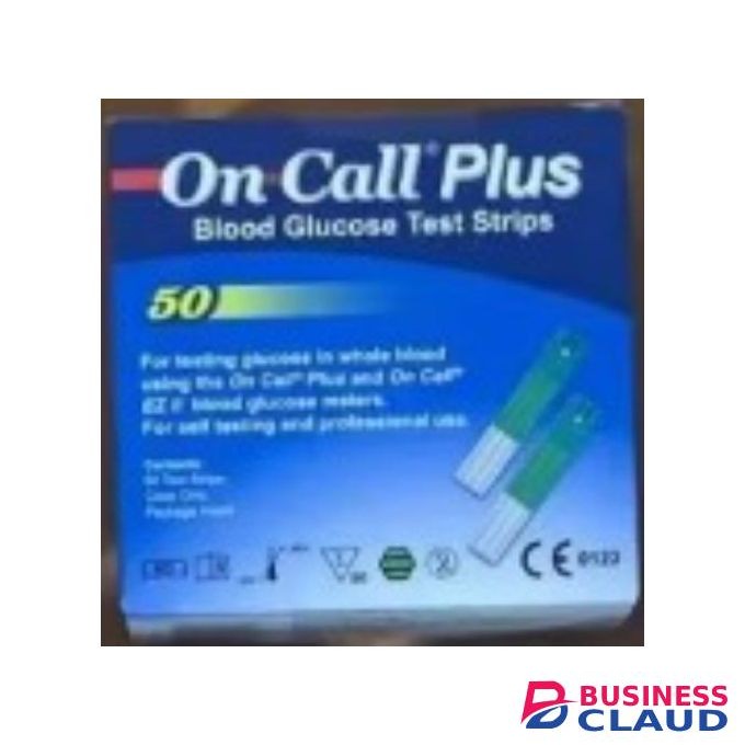 On Call Plus Blood Glucose Test Strip Convenient Blood Glucose Meter Diabetic Self Testing Quick Check Glucometer Monitors