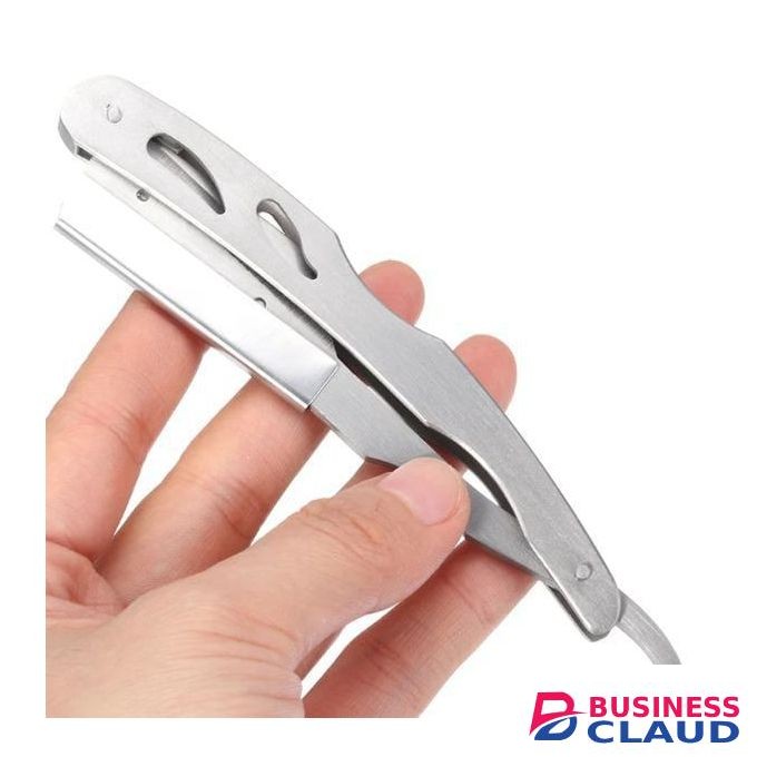 Fashion Razor Holder Men Shaving Holder Haircut Tool Stainless Steel