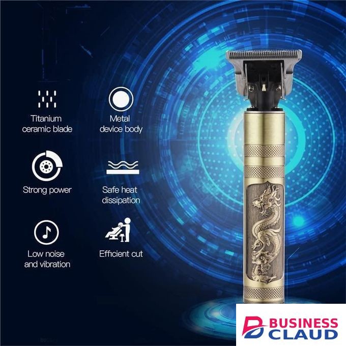 Professional USB Kinyozi Hair Cutting Hair Clipper Trimmer Shaver
