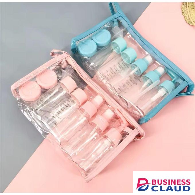 10PCS Travel Bottle Kit with Leak-Proof Containers and Carry Bag