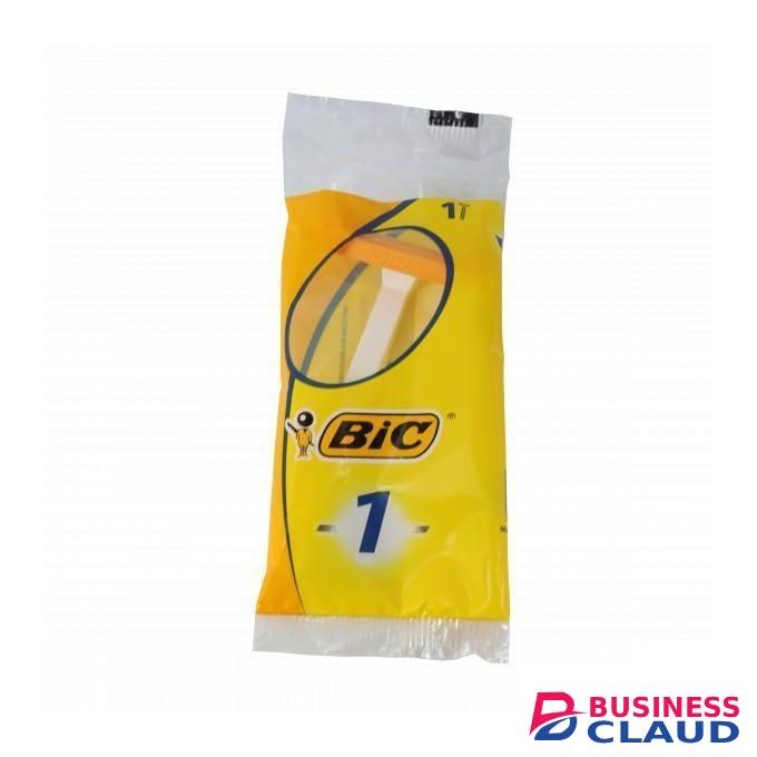 BIC 1 Sensitive Pouch Strips -Top Quality Stainless Steel Single Razor Blade for Close Shave & Easy Rinse
