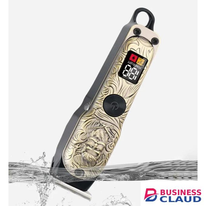 Quality Mini Hair Clipper Trimmer Rechargeable for Men and Barbers, Professional Kinyozi Hair Cutting Kit with USB Charging and Long-Lasting Fine Steel Cutter Head
