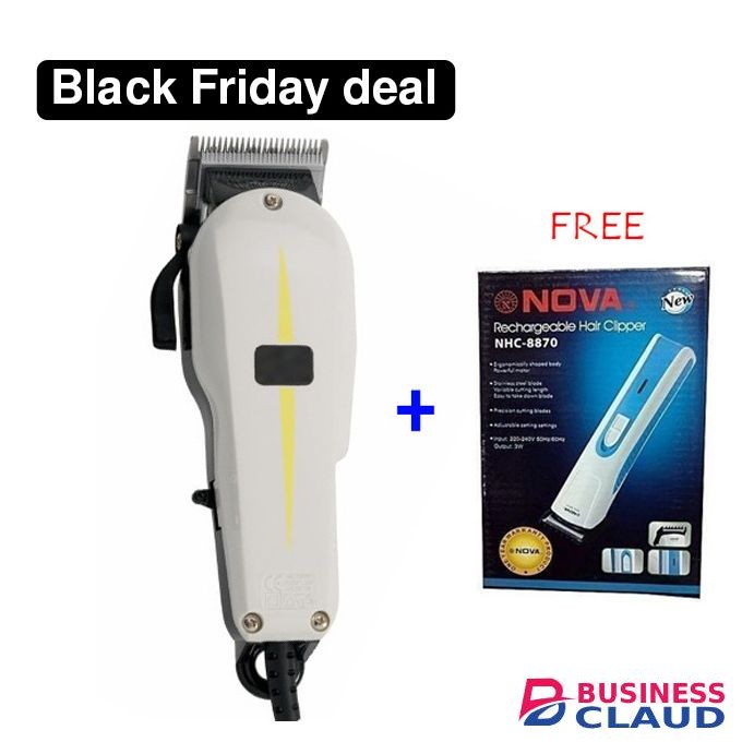 Geemy Home, Shaving, Balding, Kinyozi Machine + Rechargeable Shaver