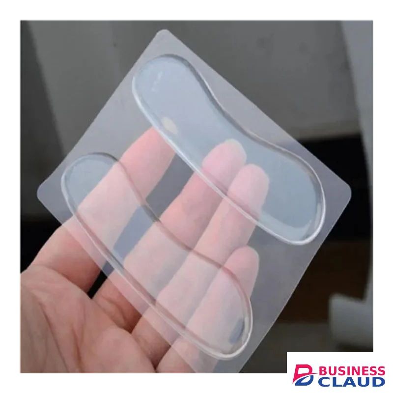 Clear Insert Pad Insole Silicone Gel Heel Cushion Protector