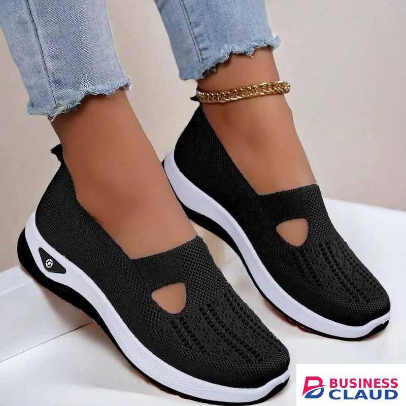 2026 Ladies/Womens Orthopedic Breathable Slip-On Walking Shoes- Light Weight Comfort Mesh Sneakers