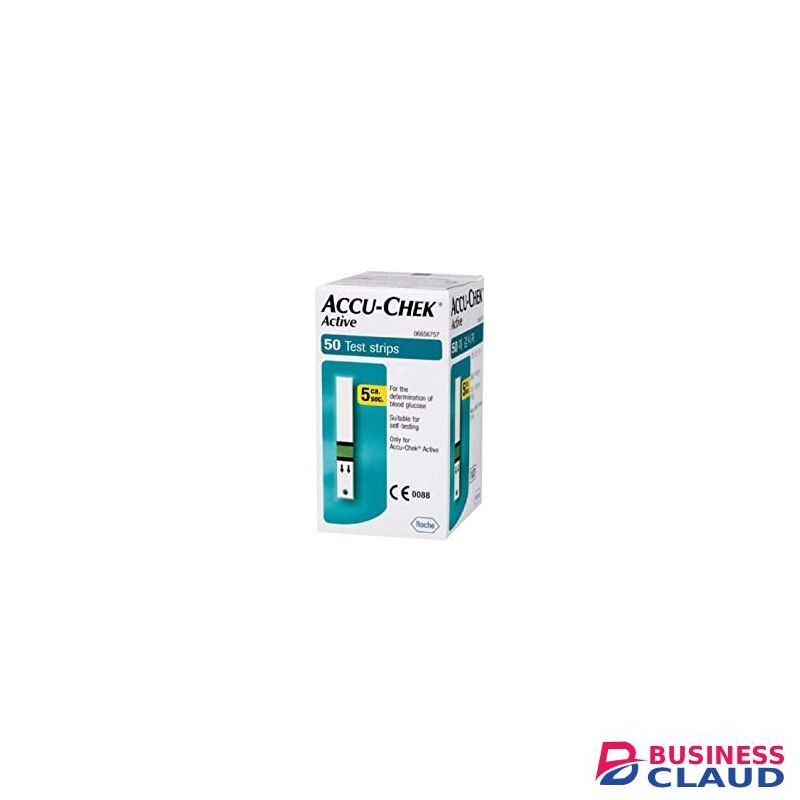 ACCU CHEK Active Strips 50’s. Diabetes /glucose Test Strips.