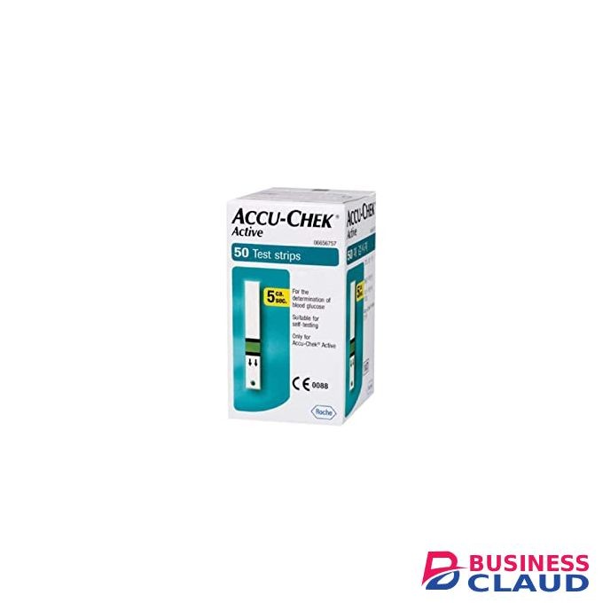 ACCU CHEK Active Strips 50’s. Diabetes /glucose Test Strips.