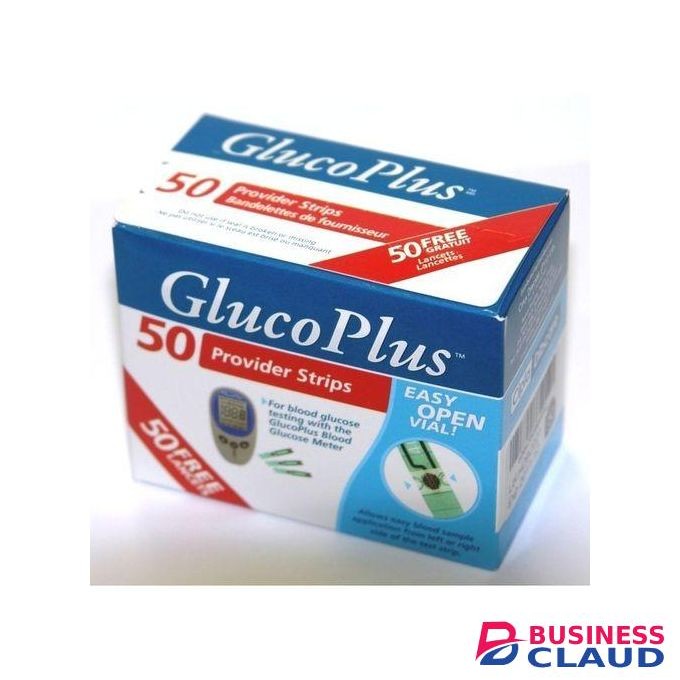 Glucoplus Blood Glucose Strips 50s