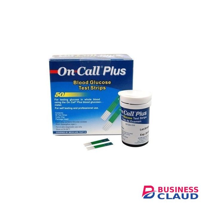 On Call Plus Blood Sugar Glucometer And Strips