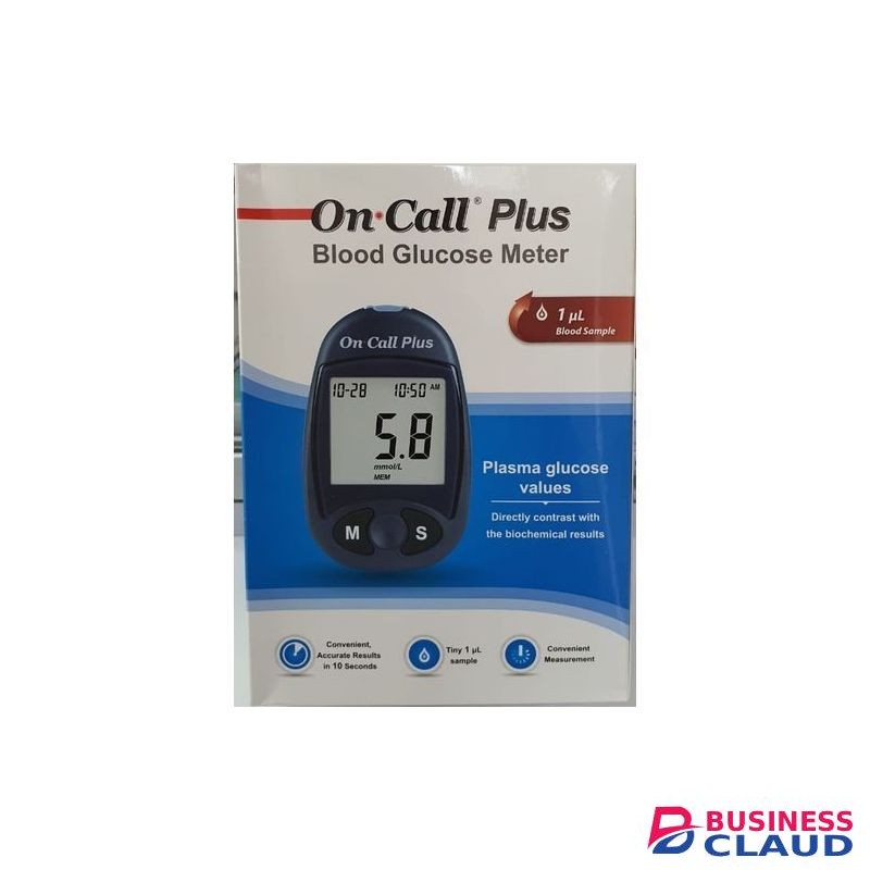On Call Plus Blood Sugar Glucometer And Strips