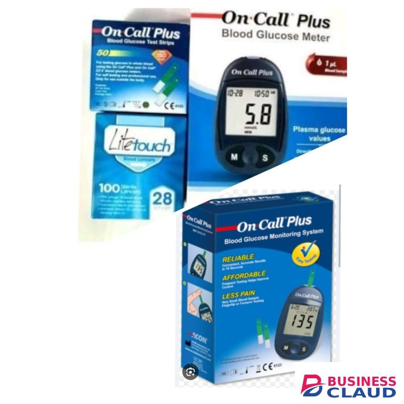 On Call Plus Blood Glucose Monitoring Meter